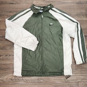 Vintage Nike Olive Green Windbreaker